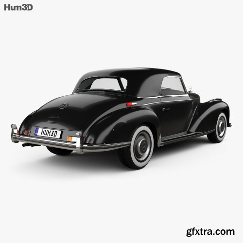 Mercedes-Benz 300 (W188) S Coupe 1951 3D model