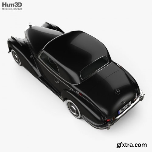 Mercedes-Benz 300 (W188) S Coupe 1951 3D model