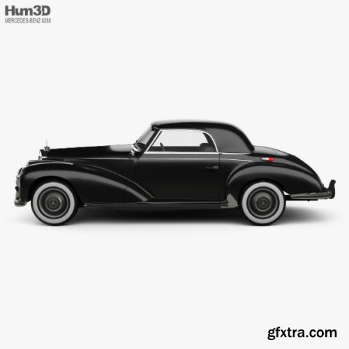 Mercedes-Benz 300 (W188) S Coupe 1951 3D model