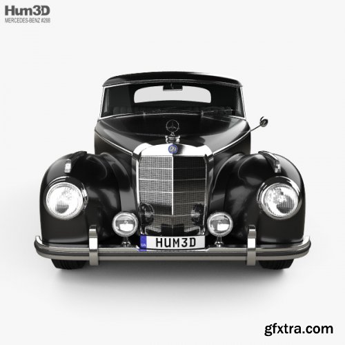 Mercedes-Benz 300 (W188) S Coupe 1951 3D model