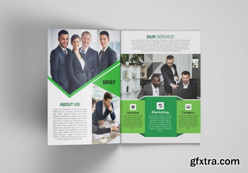 CreativeMarket - Creative Business Brochure Template 4522298