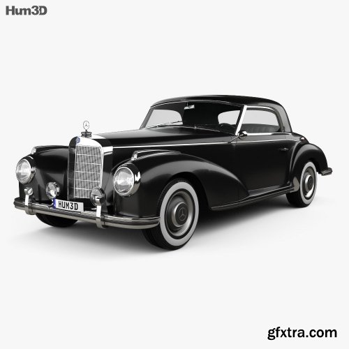 Mercedes-Benz 300 (W188) S Coupe 1951 3D model