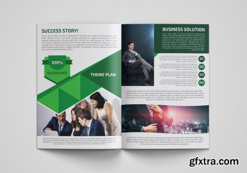 CreativeMarket - Creative Business Brochure Template 4522298