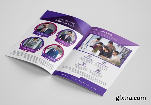 CreativeMarket - Corporate Business Brochure Template 4522308