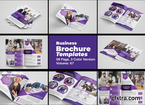 CreativeMarket - Corporate Business Brochure Template 4522308