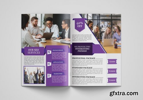 CreativeMarket - Corporate Business Brochure Template 4522308