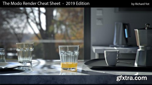 Gumroad – The Modo Render Cheat Sheet (2019) by Richard Yot