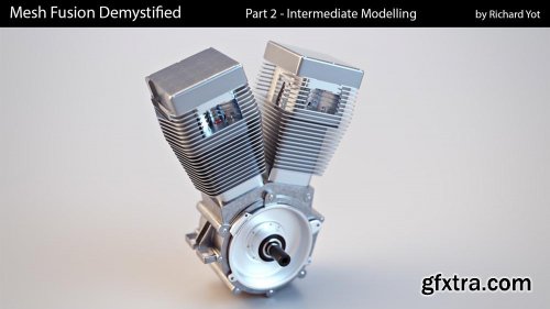 Gumroad – Meshfusion Demystified - Part 2 - Intermediate Modelling (2018) with Richard Yot