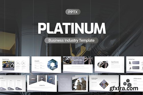 Platinum Business Industry Powerpoint Template