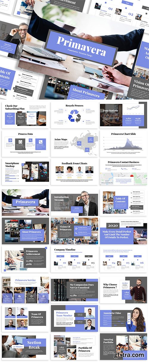 Primavera - Business Template Prensentation