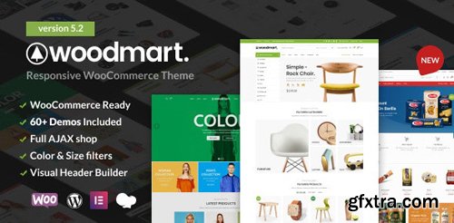 ThemeForest - WoodMart v5.2.0 - Responsive WooCommerce WordPress Theme - 20264492 - NULLED