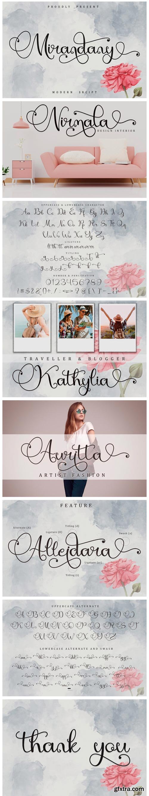 Mirandany Font