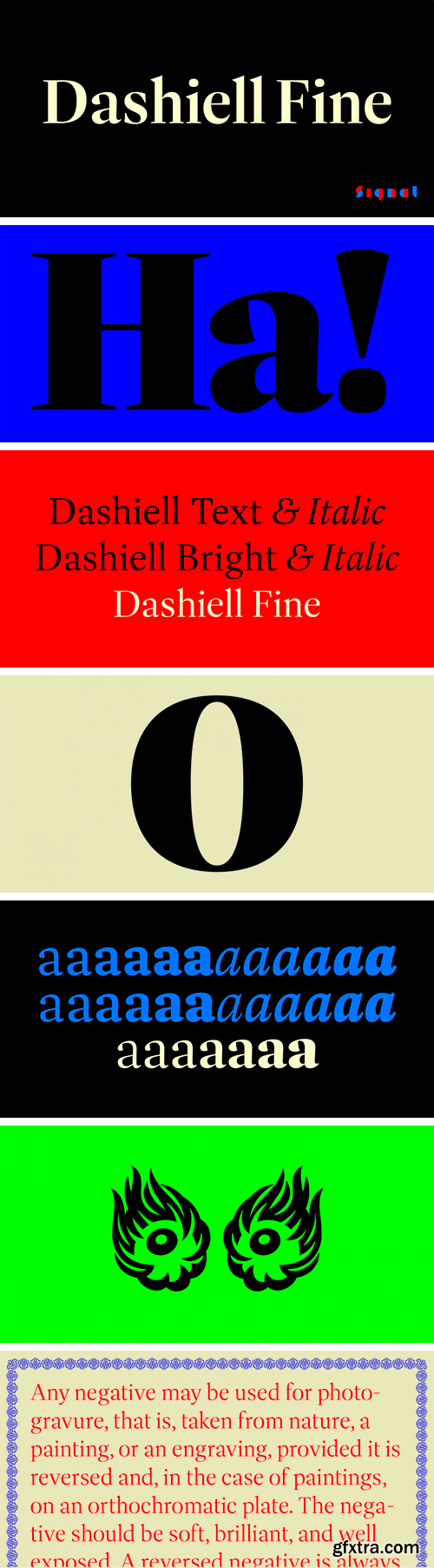 Dashiell Fine Font Family