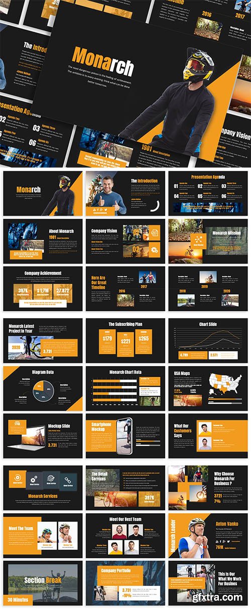 Monarch - Business Template Prensentation