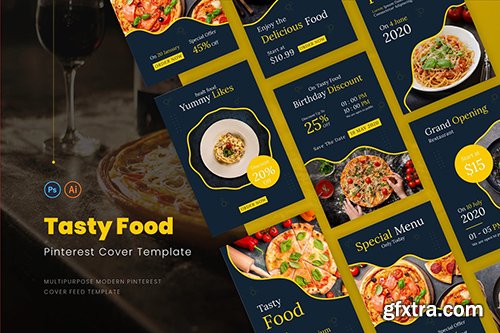 Tasty Food Pinterest Cover