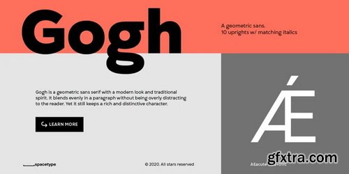 Gogh Font Family