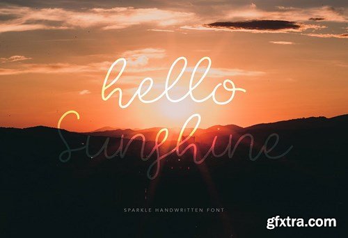 Sparkle Stylish Handwritten Font