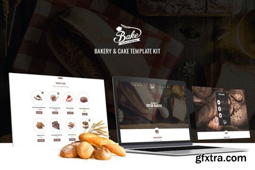 ThemeForest - Bake v1.0 - Bakery & Cake Elementor Template Kit - 28697513