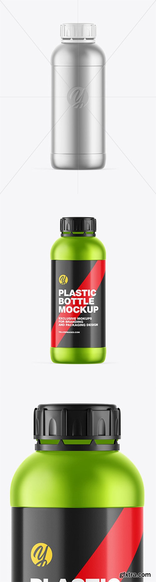 Metallic Bottle Mockup 66574