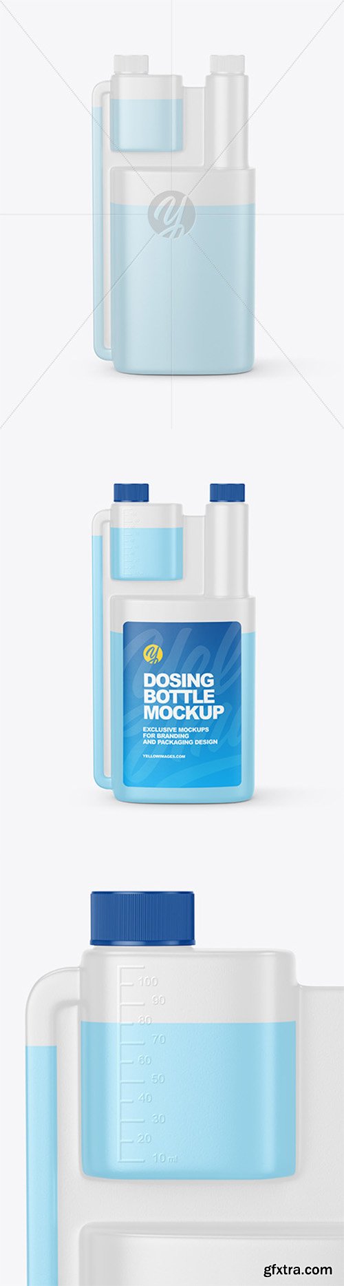 Plastic Dosing Bottle Mockup 66560