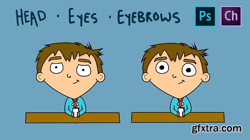 Adobe Character Animator for Beginners - Head - Eyes - Eyebrows