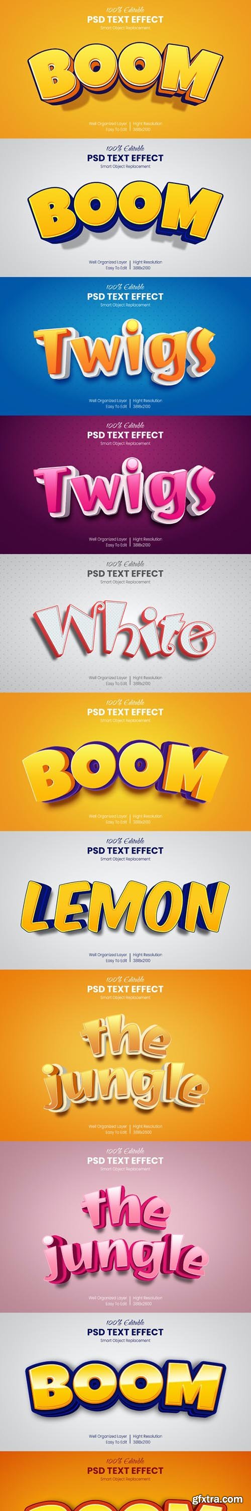GraphicRiver - GraphicRiver - 18 Cartoon Photoshop Text Effects - Comic Styles 28704785