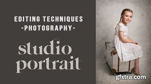 Studio portrait editing techniques - photography