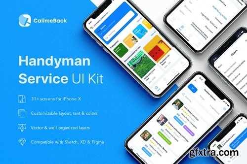 CallmeBack - Handyman Service UI Kit