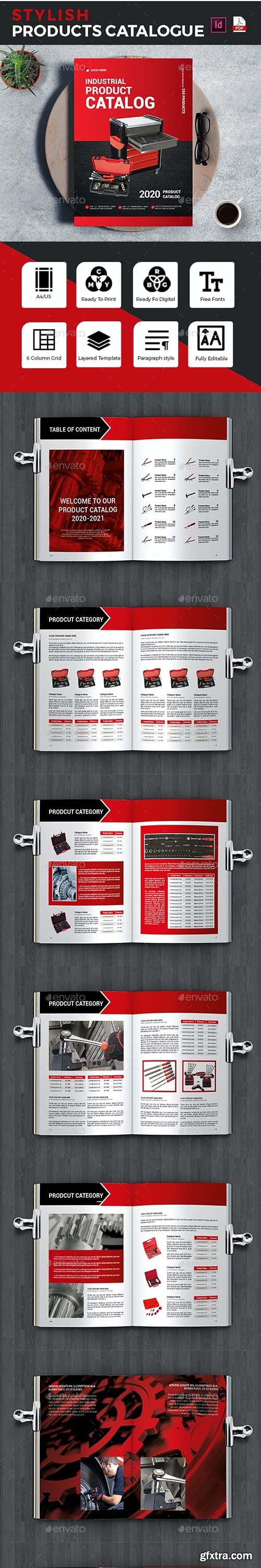 GraphicRiver - Industrial Products Catalog Template 28142676