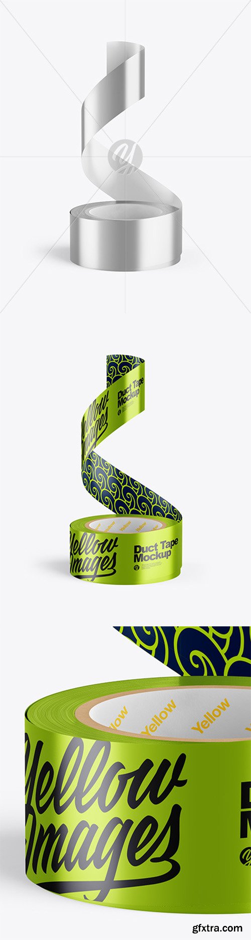 Metallic Duct Tape Mockup 66498