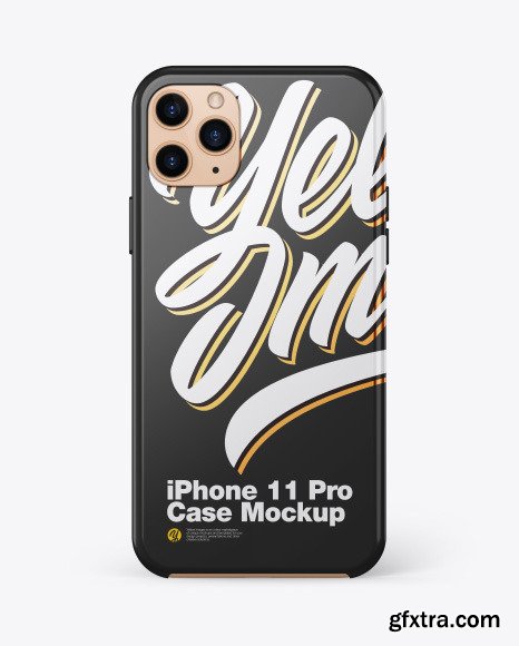 IPhone 11 Pro Glossy Case Mockup 56615