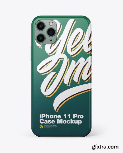 IPhone 11 Pro Glossy Case Mockup 56615