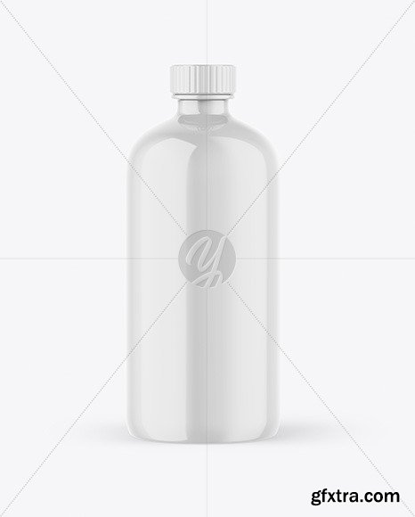 Glossy Bottle Mockup 56719