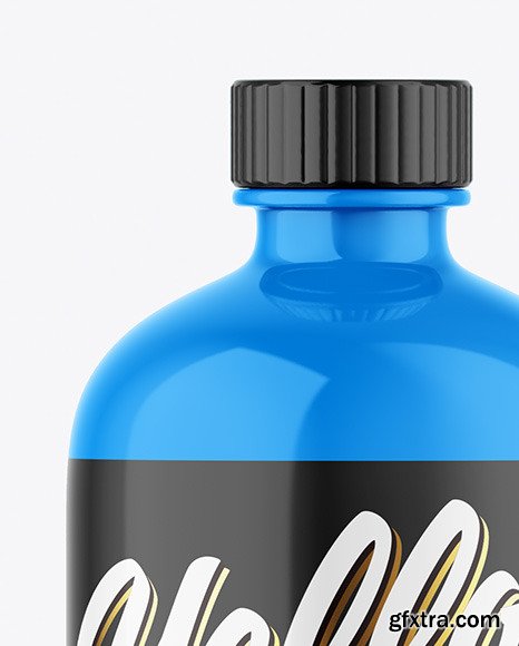 Glossy Bottle Mockup 56719