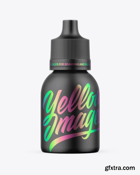 Matte Bottle With Dropper Mockup 56704