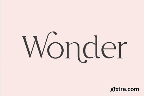 CM - Wondar Quason Classic Serif Typeface 5370492