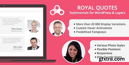 CodeCanyon - Royal Quotes v1.4.1 - WordPress Testimonials Plugin - 11111979