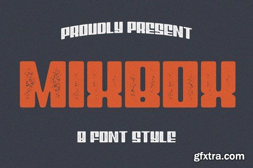 8 Font - MixBox Font Family