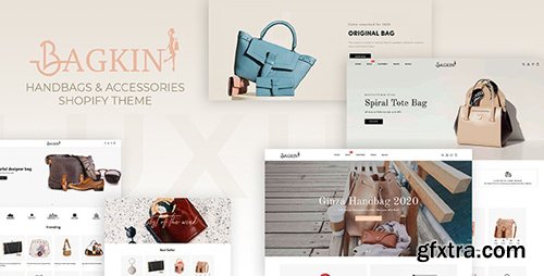 ThemeForest - Bagkin v1.0.0 - Handbags & Shopping Clothes Responsive Shopify Theme - 28192887