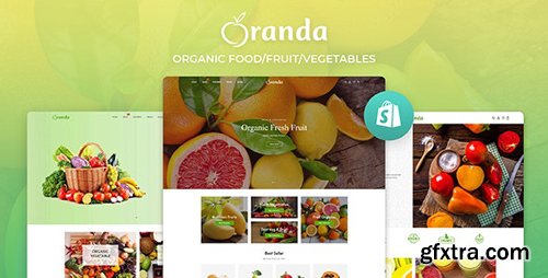 ThemeForest - Oranda v1.0.0 - Organic Food/Fruit/Vegetables eCommerce Shopify Theme - 28192889