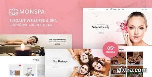 ThemeForest - Monspa v1.0.0 - Elegant Wellness And Spa Responsive Shopify Theme - 28505025