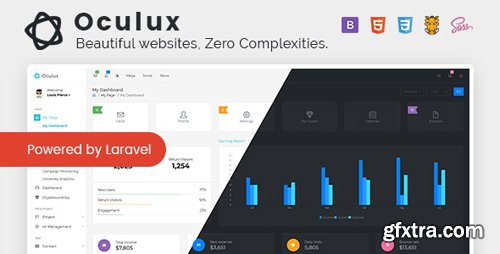 ThemeForest - Oculux UI v1.4.0 - Laravel Admin Dashboard Template - 23395176