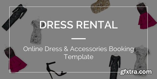 ThemeForest - DressRental v1.0 - Online Dress Accessories Booking Template - 19650411