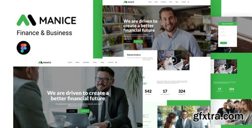 ThemeForest - Manice v1.0 - Business Figma Template - 28700022