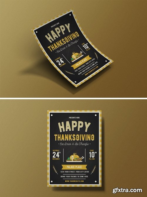 Happy Thanksgiving Flyer