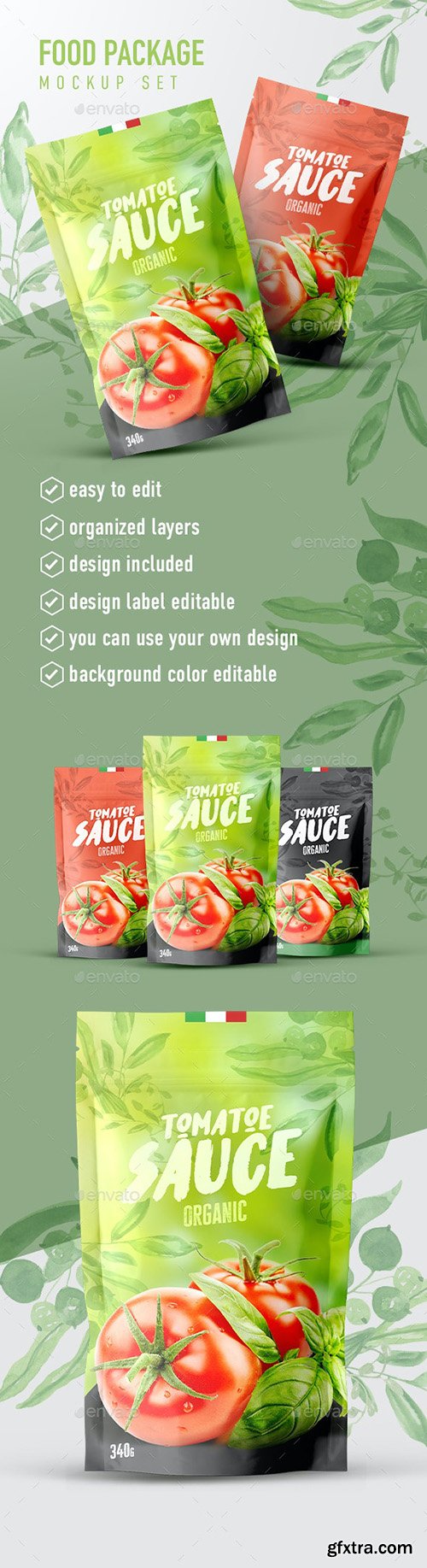 GraphicRiver - Food Package Mockup 28449027