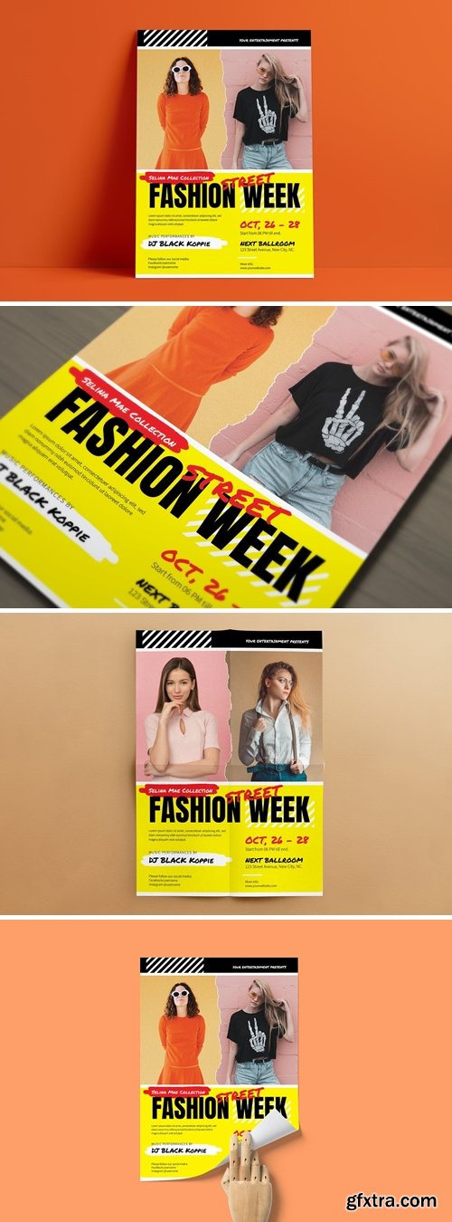 Fashion Street Week Template