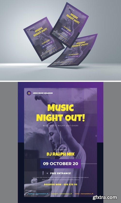 Music Night Out Flyer