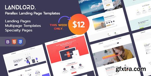 ThemeForest - Landlord v1.0 - Parallax Landing Page Templates (Update: 12 June 20) - 25898184