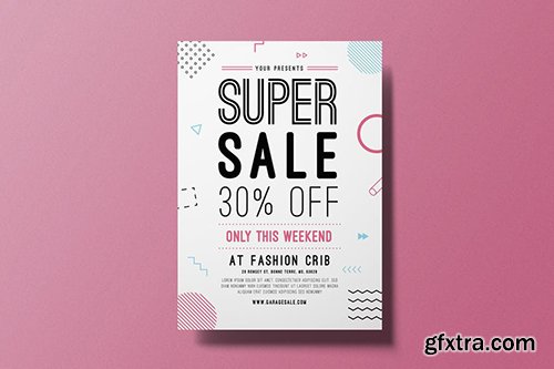 Super Sale Flyer